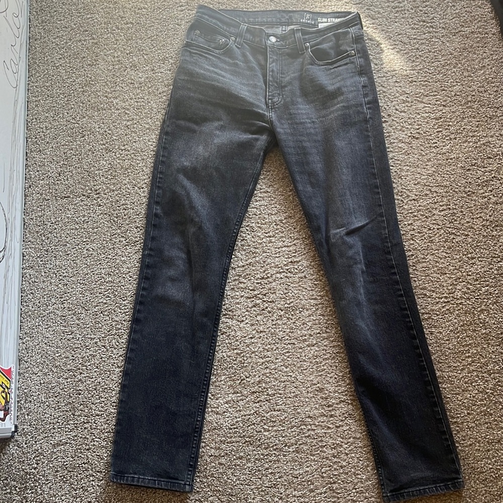 George Slim Straight Jeans